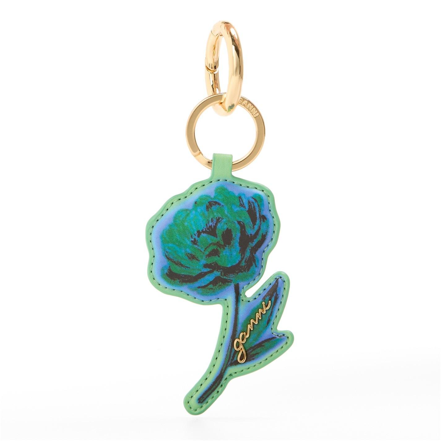 GANNI Ganni Flower Keyring Ld61 by COGGLES