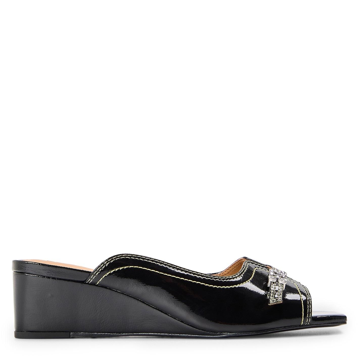 GANNI Ganni Wedge Ml Sand Ld62 by COGGLES