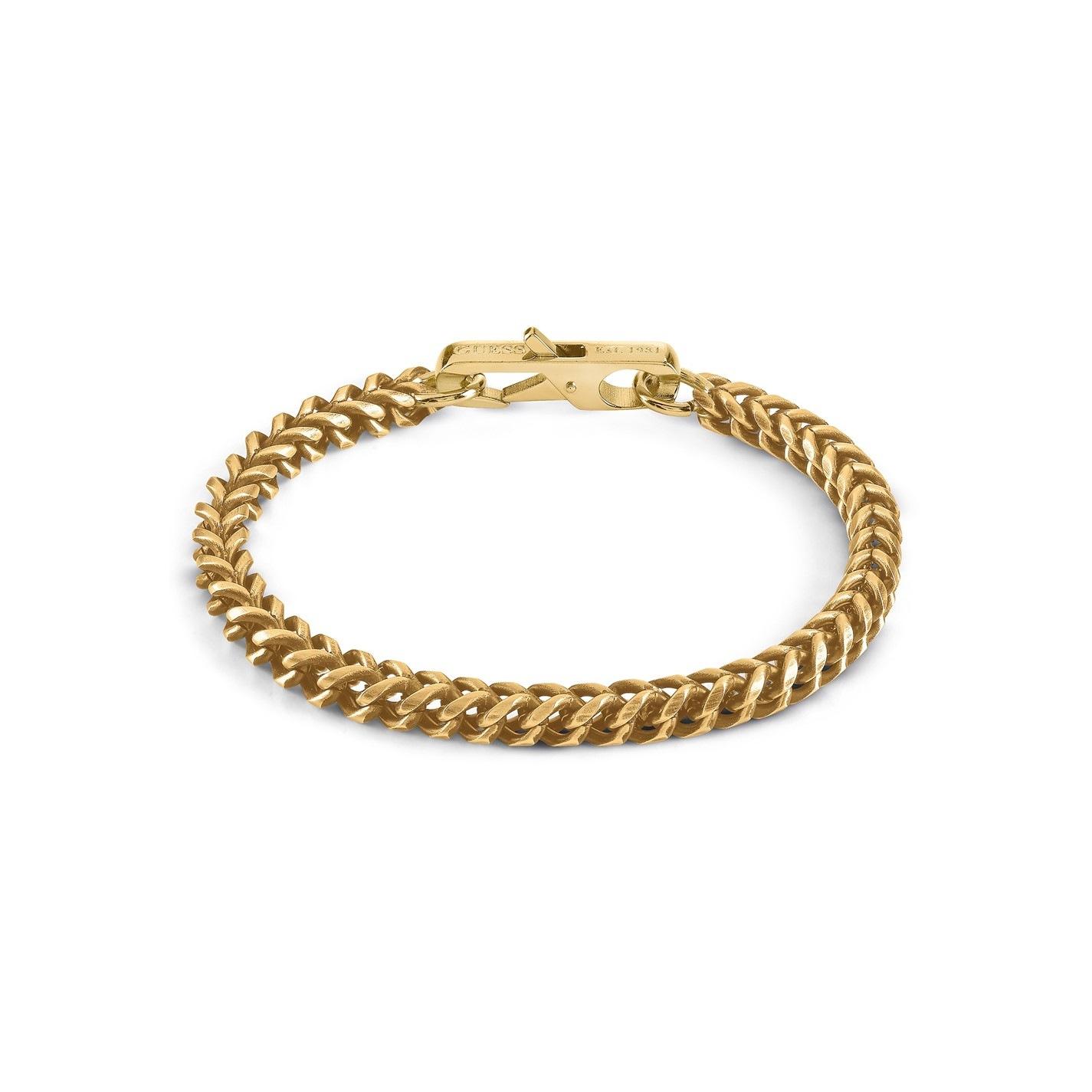Guess Guess Black & Gold Chain Bracelet by COGGLES