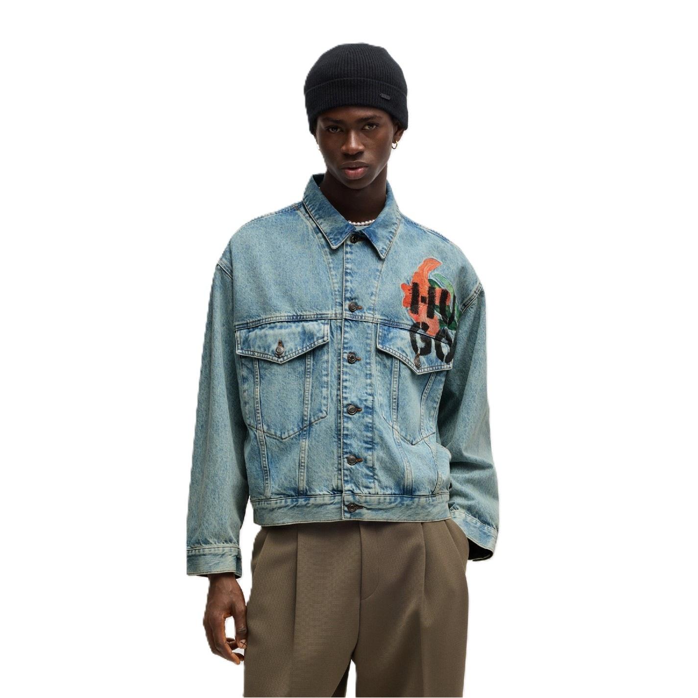 Hugo 097 10260821 01 Slim Fit Jeans Mens by COGGLES