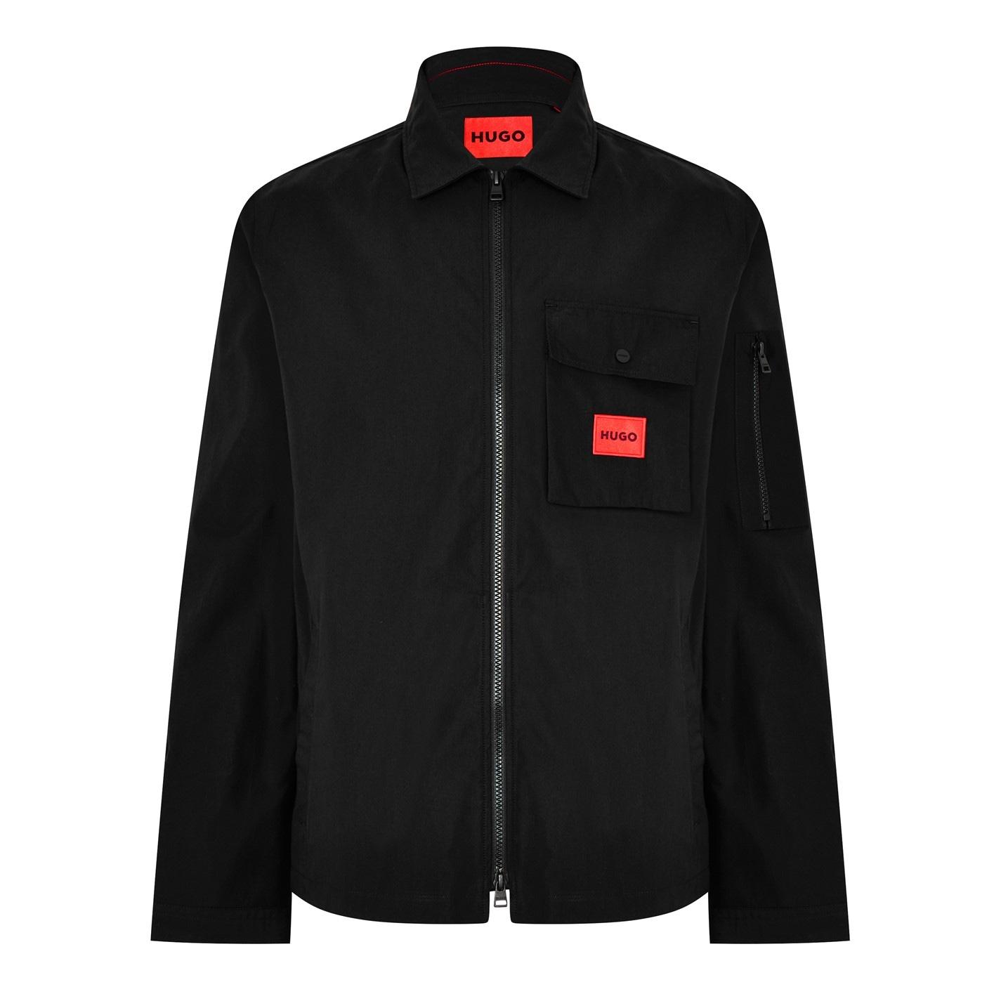 Hugo Men's Zip-Through Overshirt by COGGLES