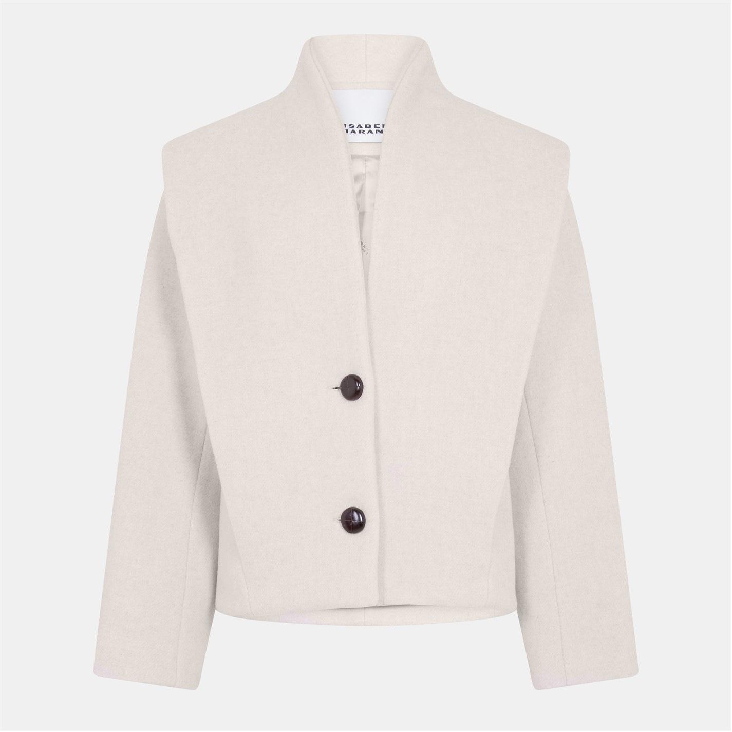 ISABEL MARANT Women's Dyogo Pea Coat by COGGLES