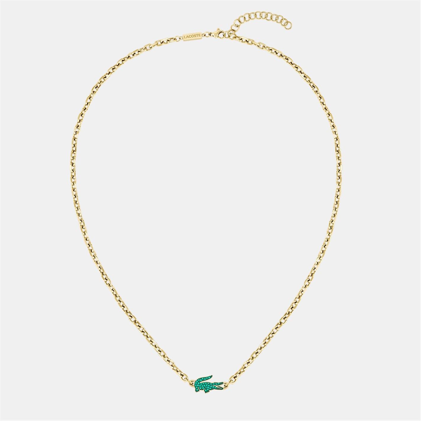 Lacoste Lacoste Mens Arthor Gold IP Link Necklace by COGGLES