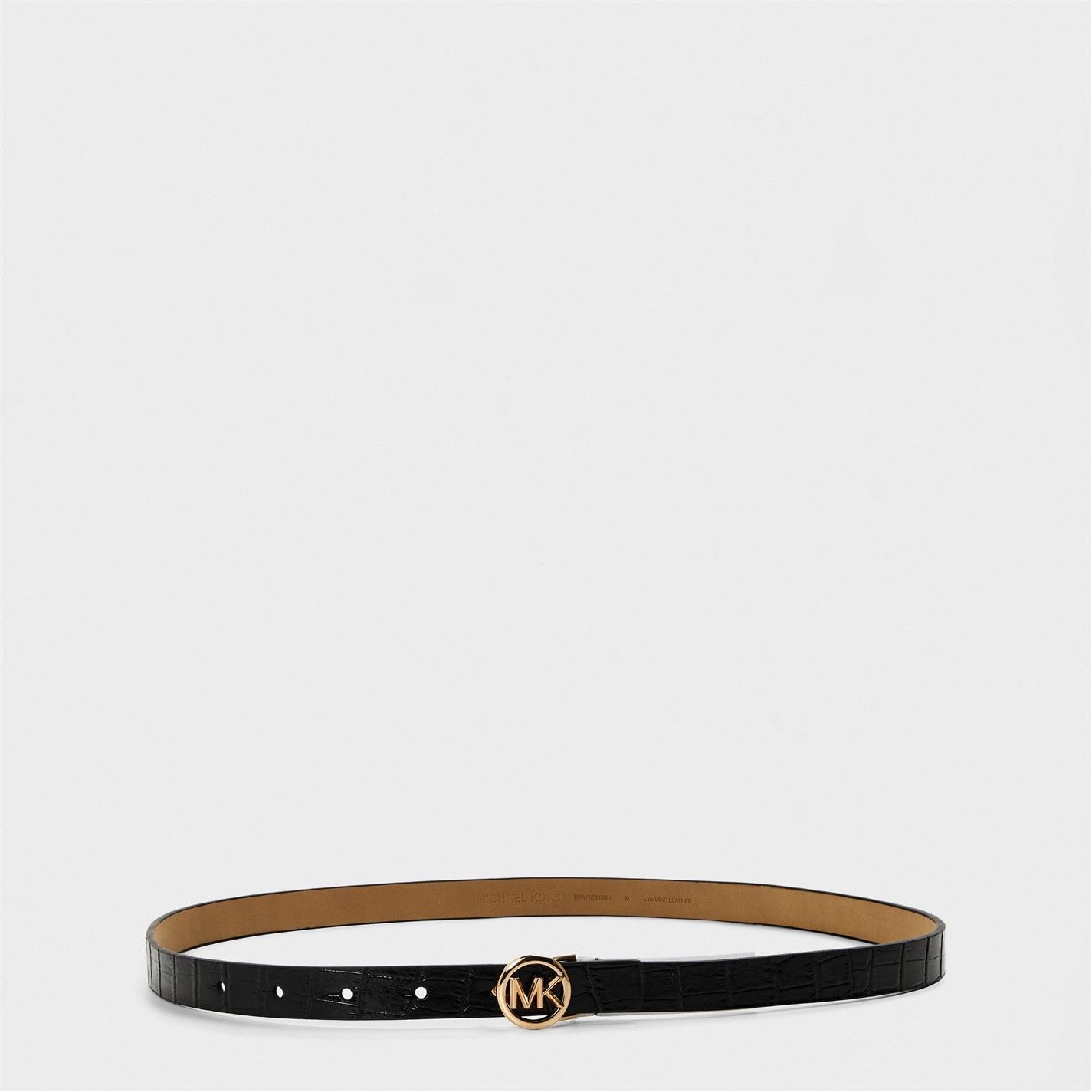 MICHAEL MICHAEL KORS Women's Leather Belt by COGGLES