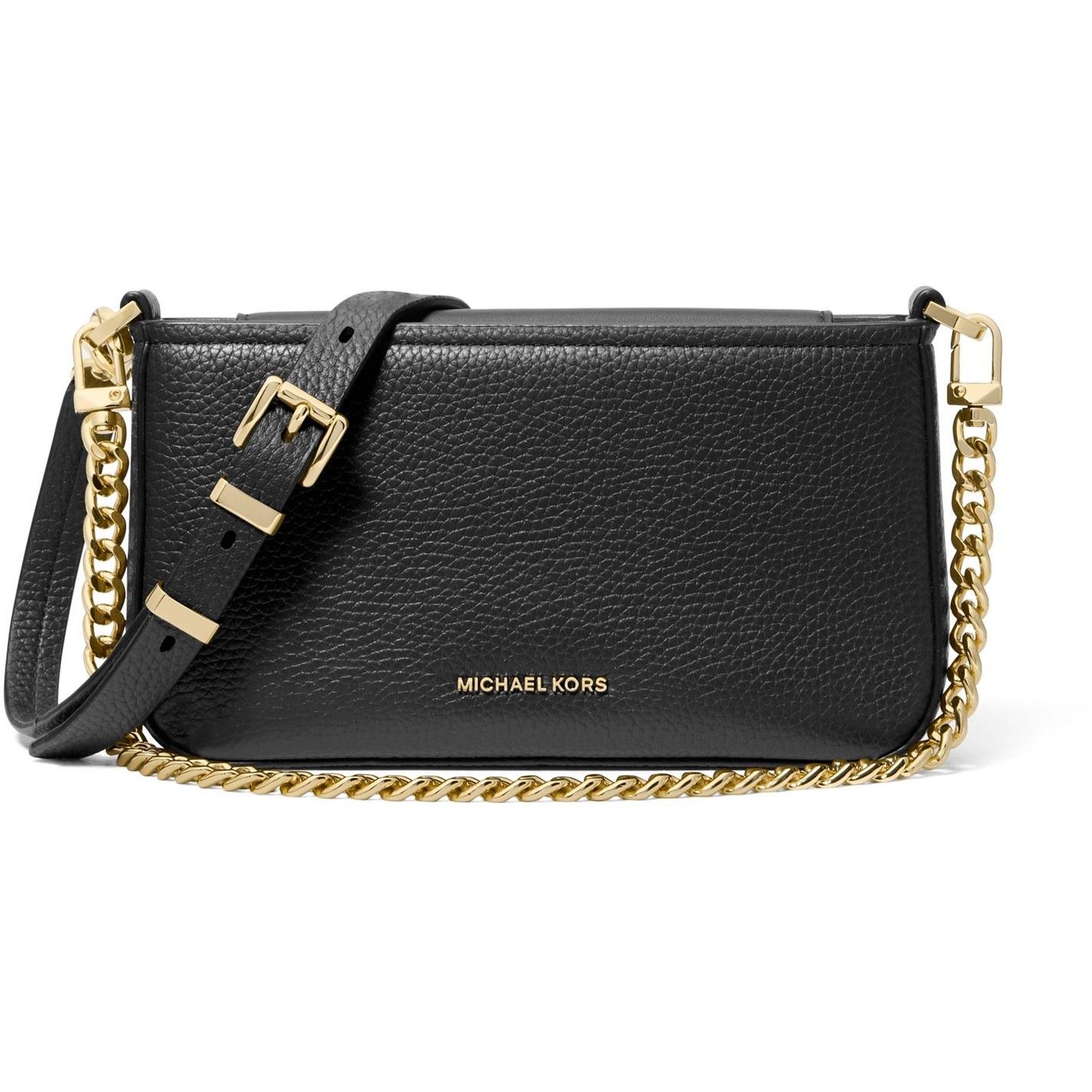 MICHAEL Michael Kors Bryant Small Leather Convertible Pochette by COGGLES