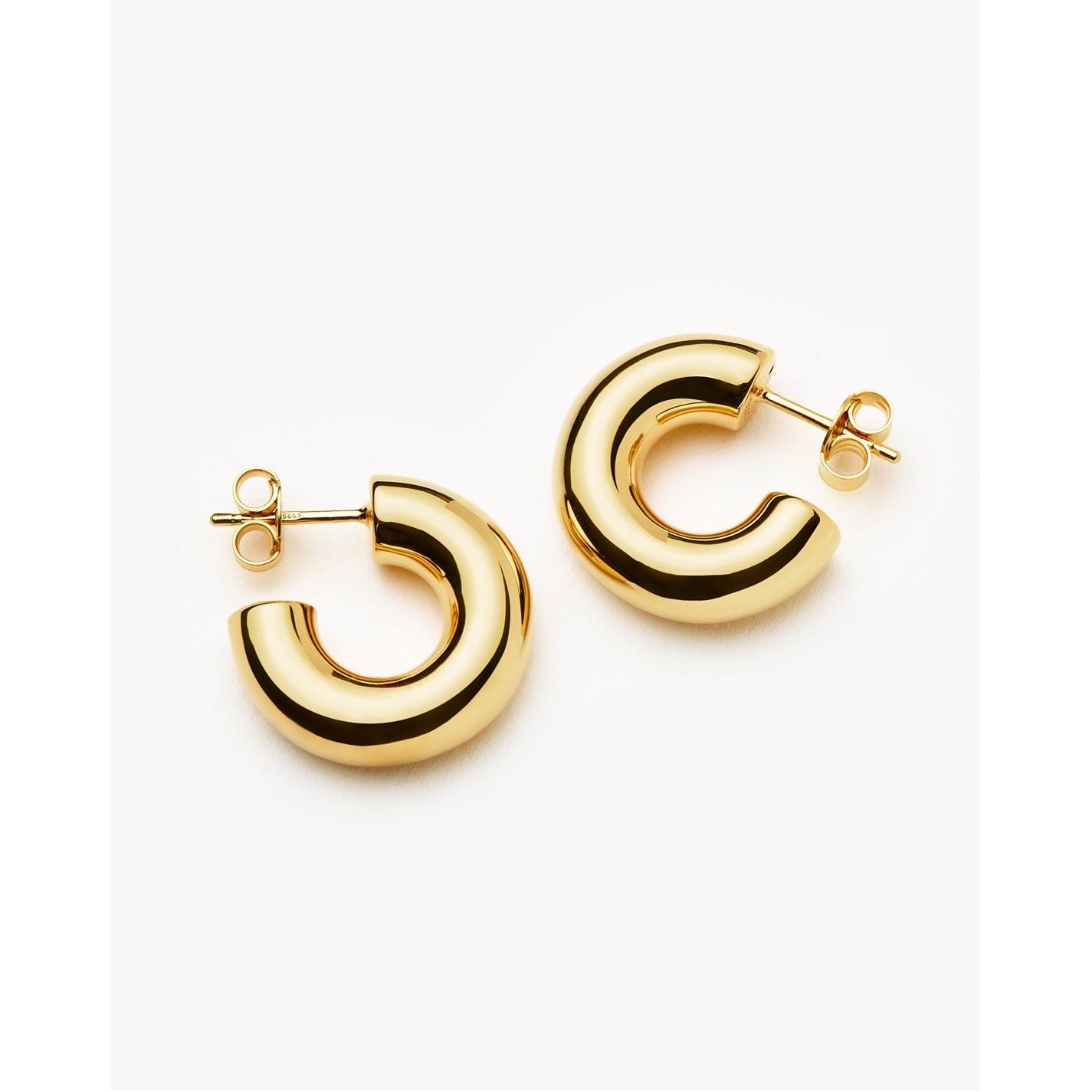 MISSOMA Women's Chunky Gold Hoop Earrings by COGGLES