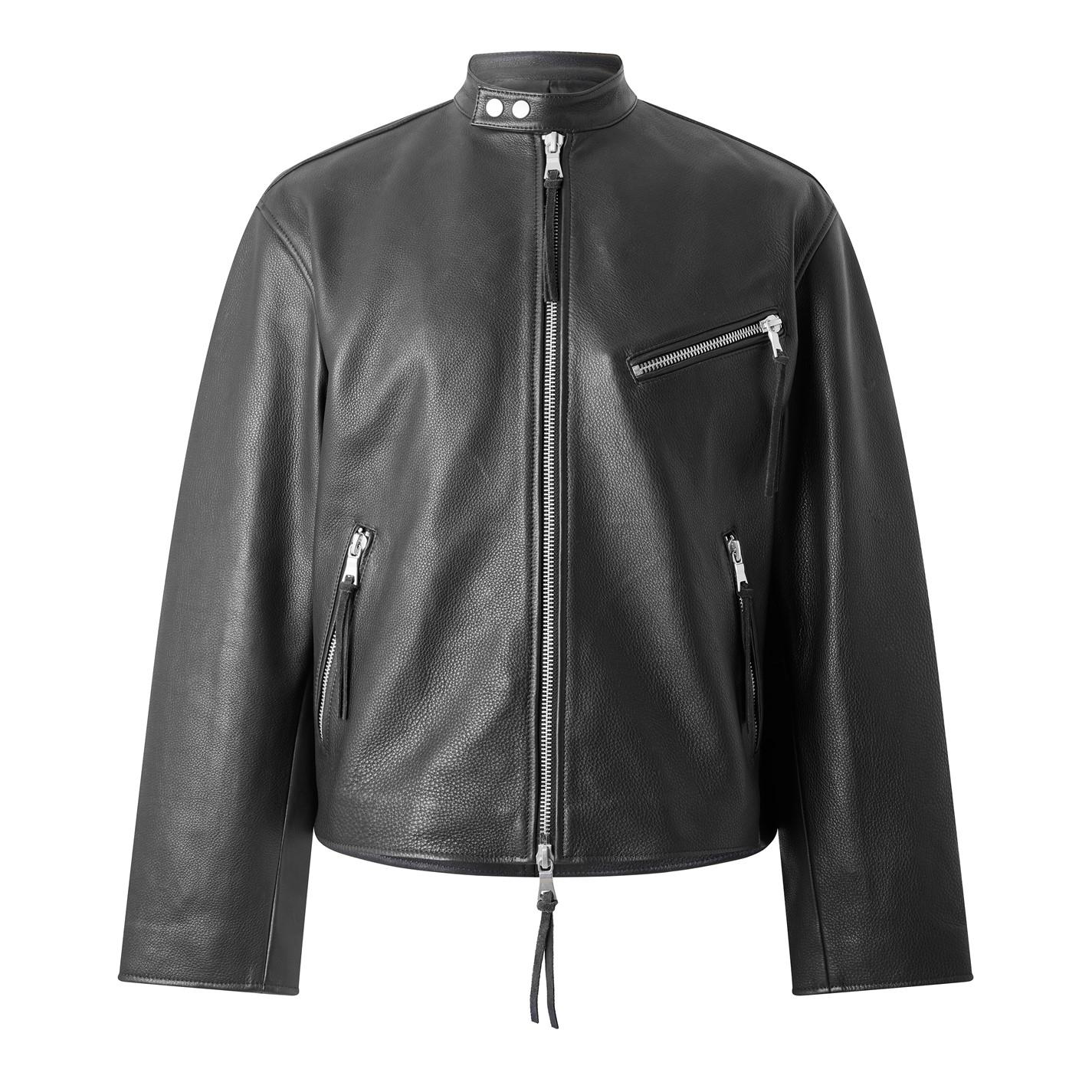 MKI MIYUKI ZOKU Men's Racer Leather Jacket by COGGLES