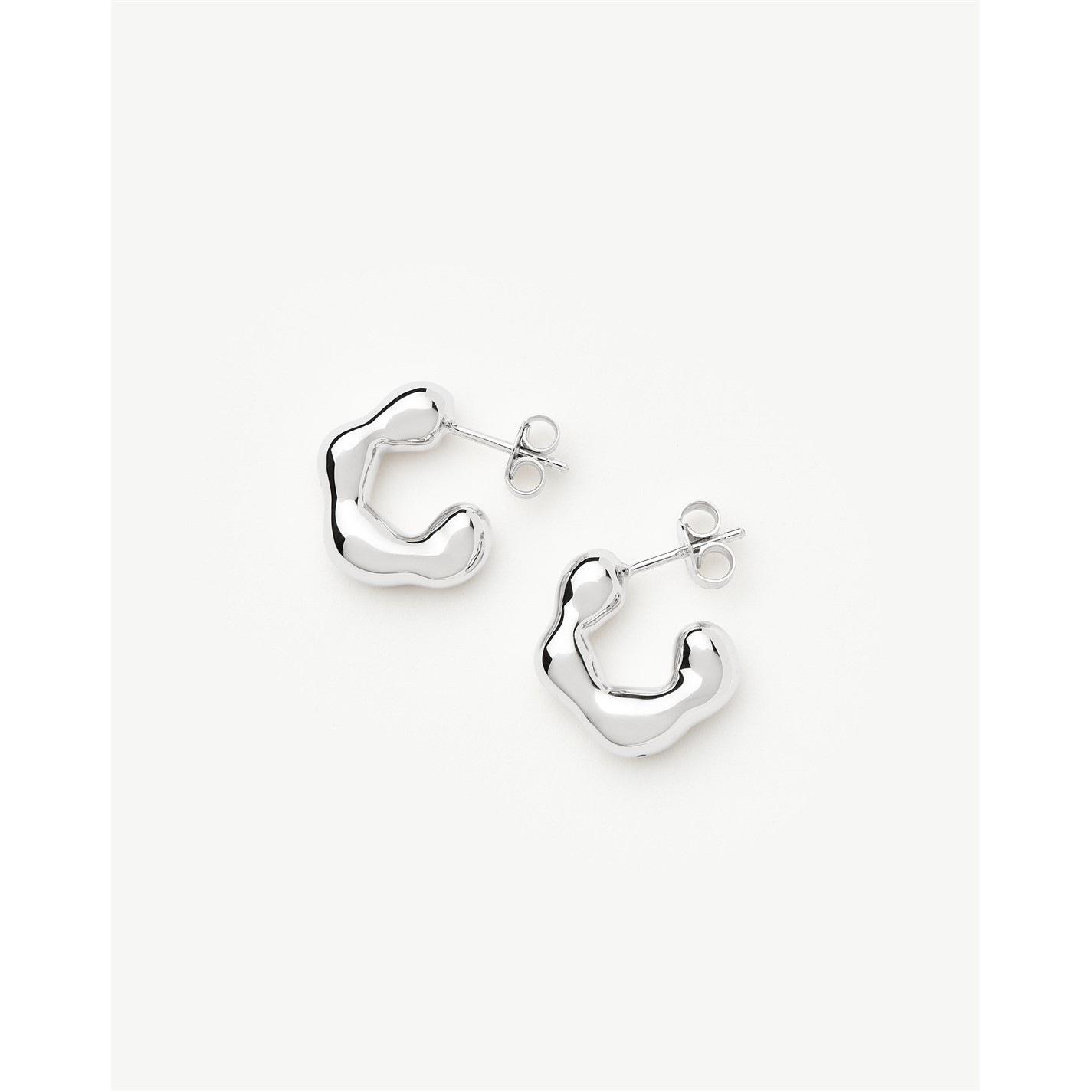 Missoma Eny Lee Puffy Small Hoop Earrings by COGGLES