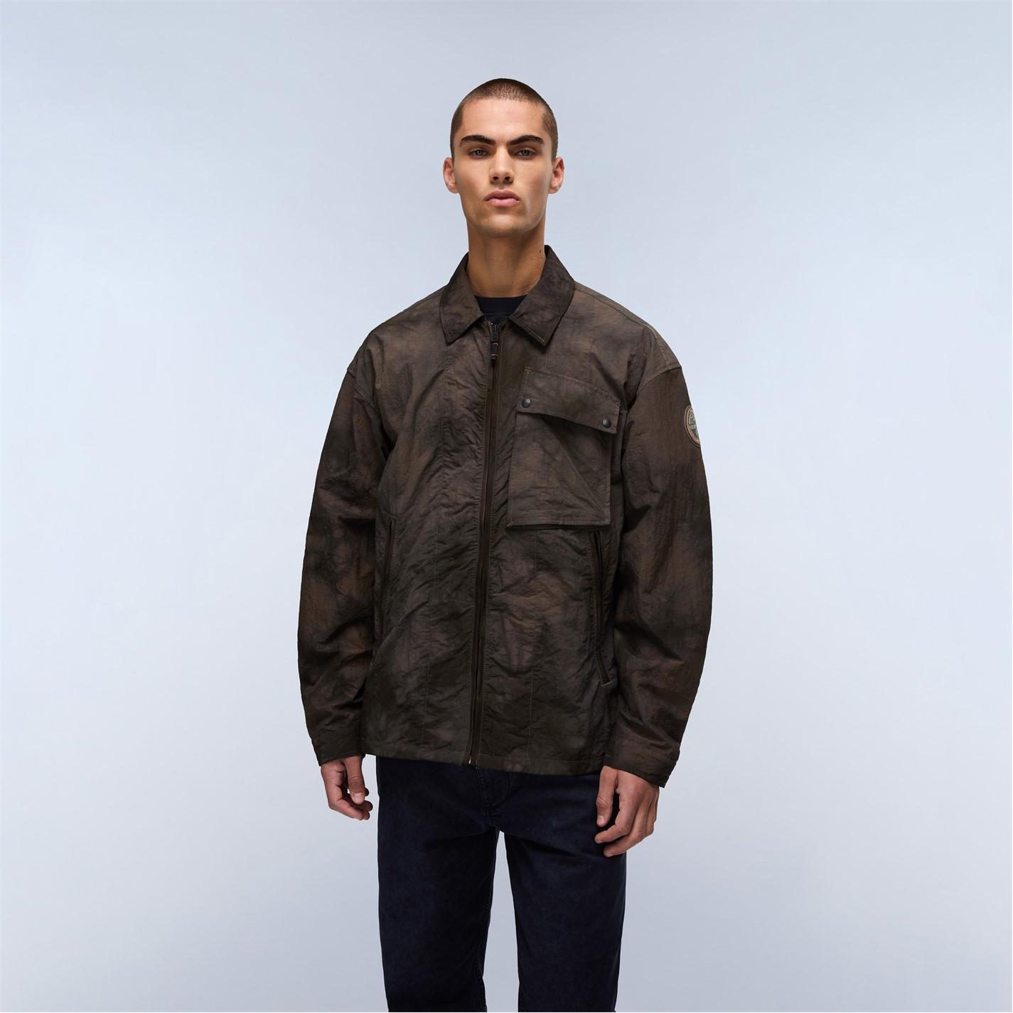 NAPAPIJRI Men's Vajolet Two-Way Zip Overshirt by COGGLES