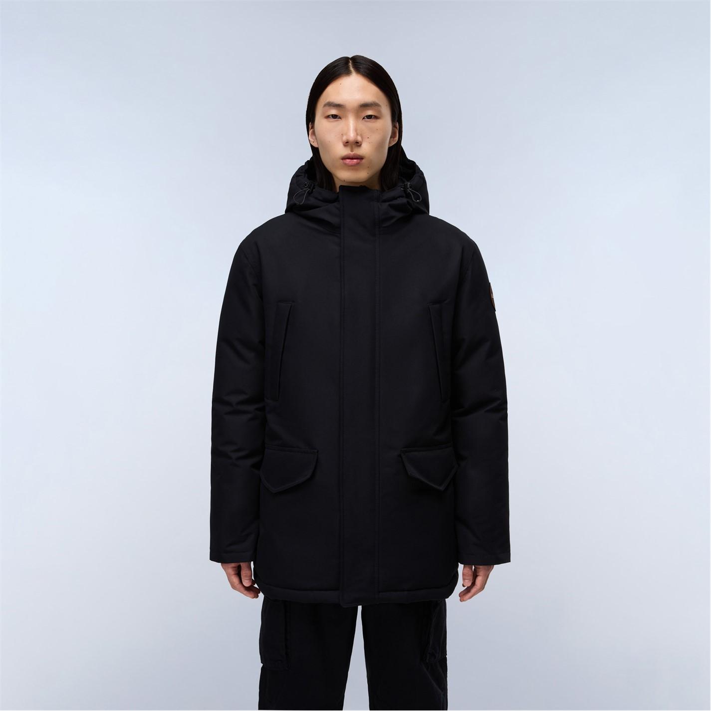 Napapijri Men's Napa Weather-Resistant Hooded Parka by COGGLES