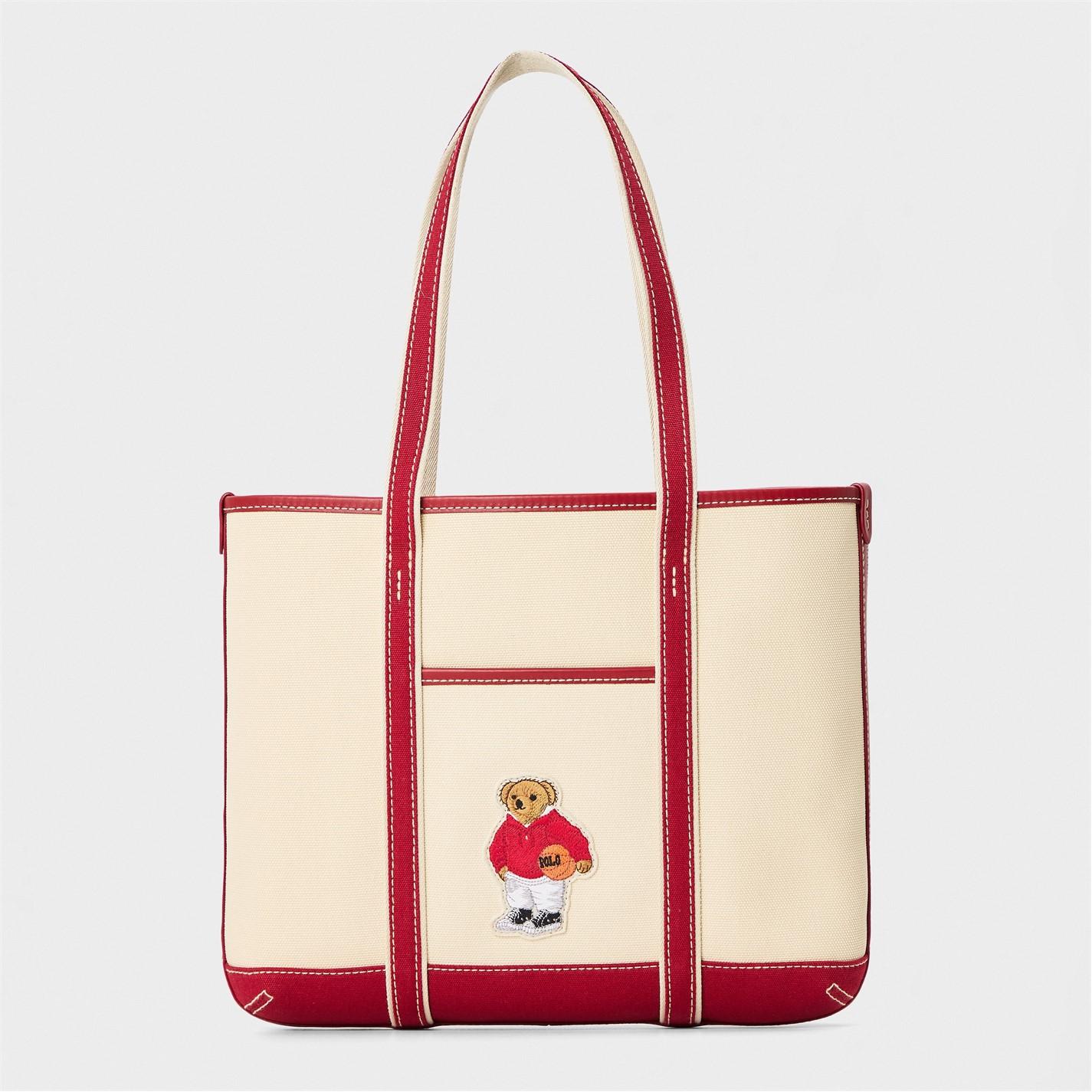 POLO RALPH LAUREN Polo Bear Tote Ld54 by COGGLES