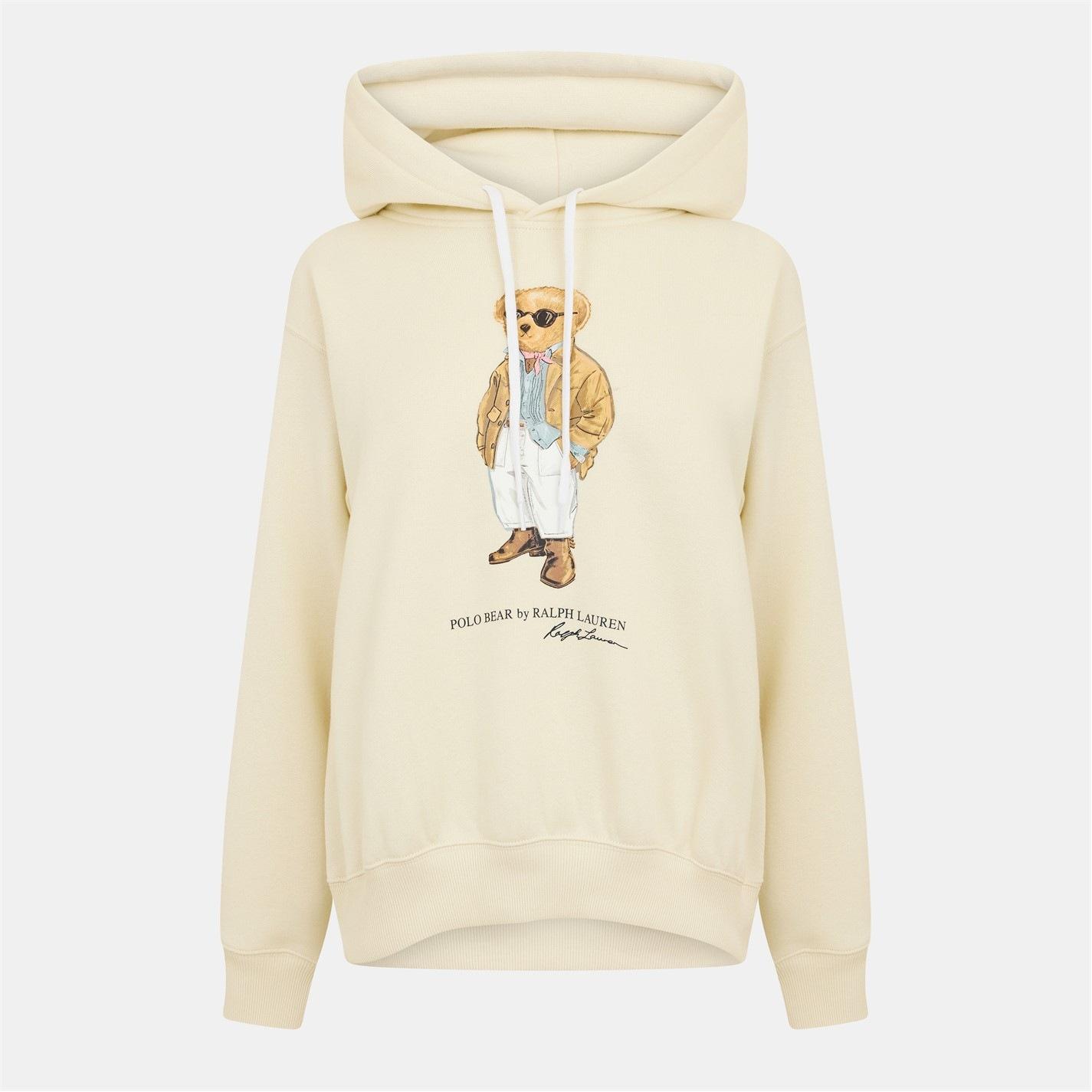 POLO RALPH LAUREN Women's Bear Pull Over Hoodie by COGGLES