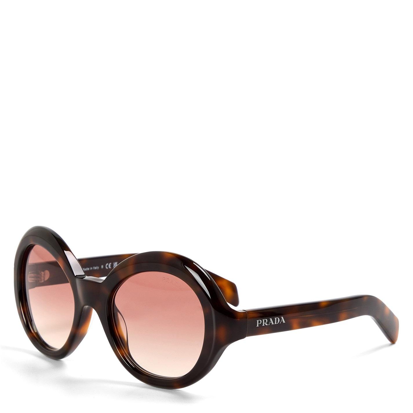 PRADA Women's 0PR D08SU Round Sunglasses by COGGLES