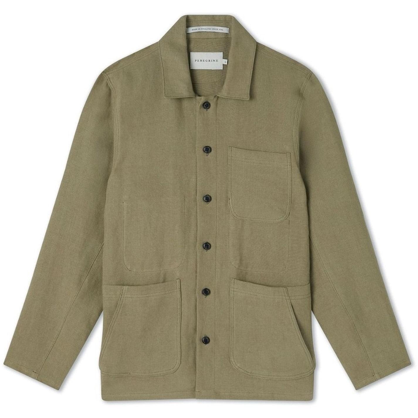 Peregrine Perigri Windsor Linen Shacket by COGGLES