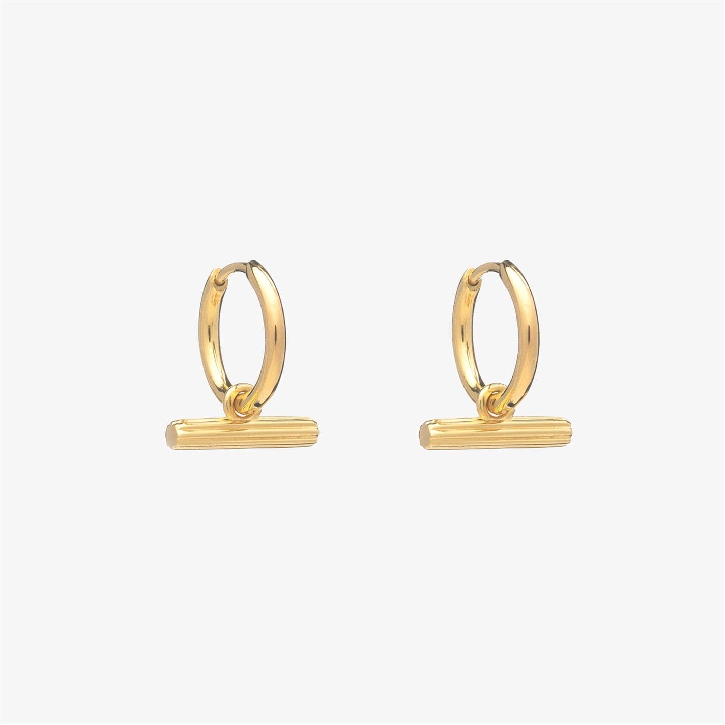 RACHEL JACKSON LONDON RachelT-Bar Huggie Ld54 by COGGLES