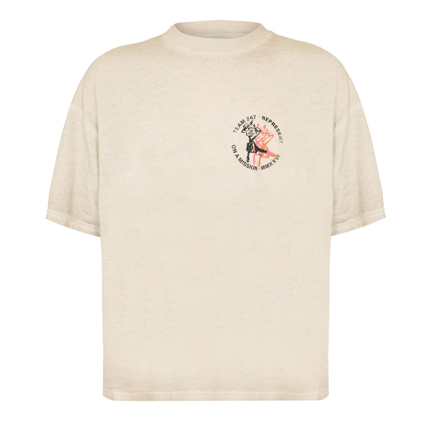 REPRESENT 247 R247 Torch Crop Tee Sn62 by COGGLES