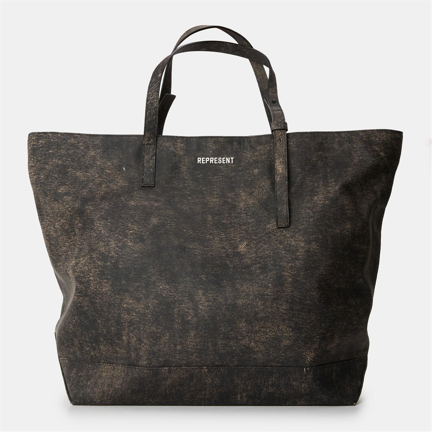 REPRESENT Rep Lthr Tote Bag Sn99 by COGGLES