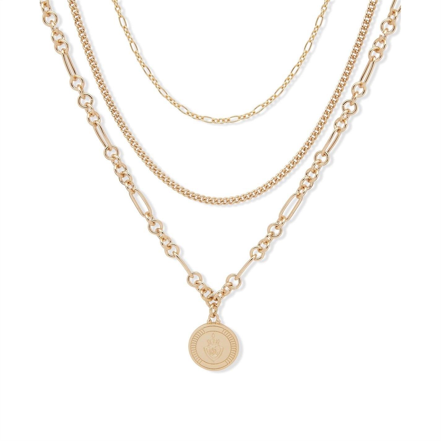 Ralph Lauren Lauren Ralph Lauren Crest Layered Necklace by COGGLES