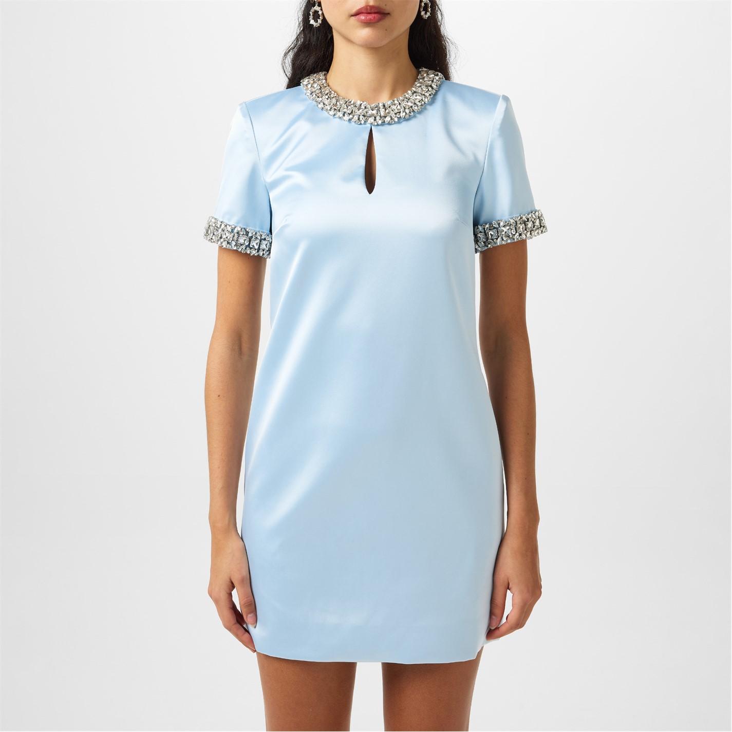 SELF PORTRAIT Embellished Mini Dress by COGGLES