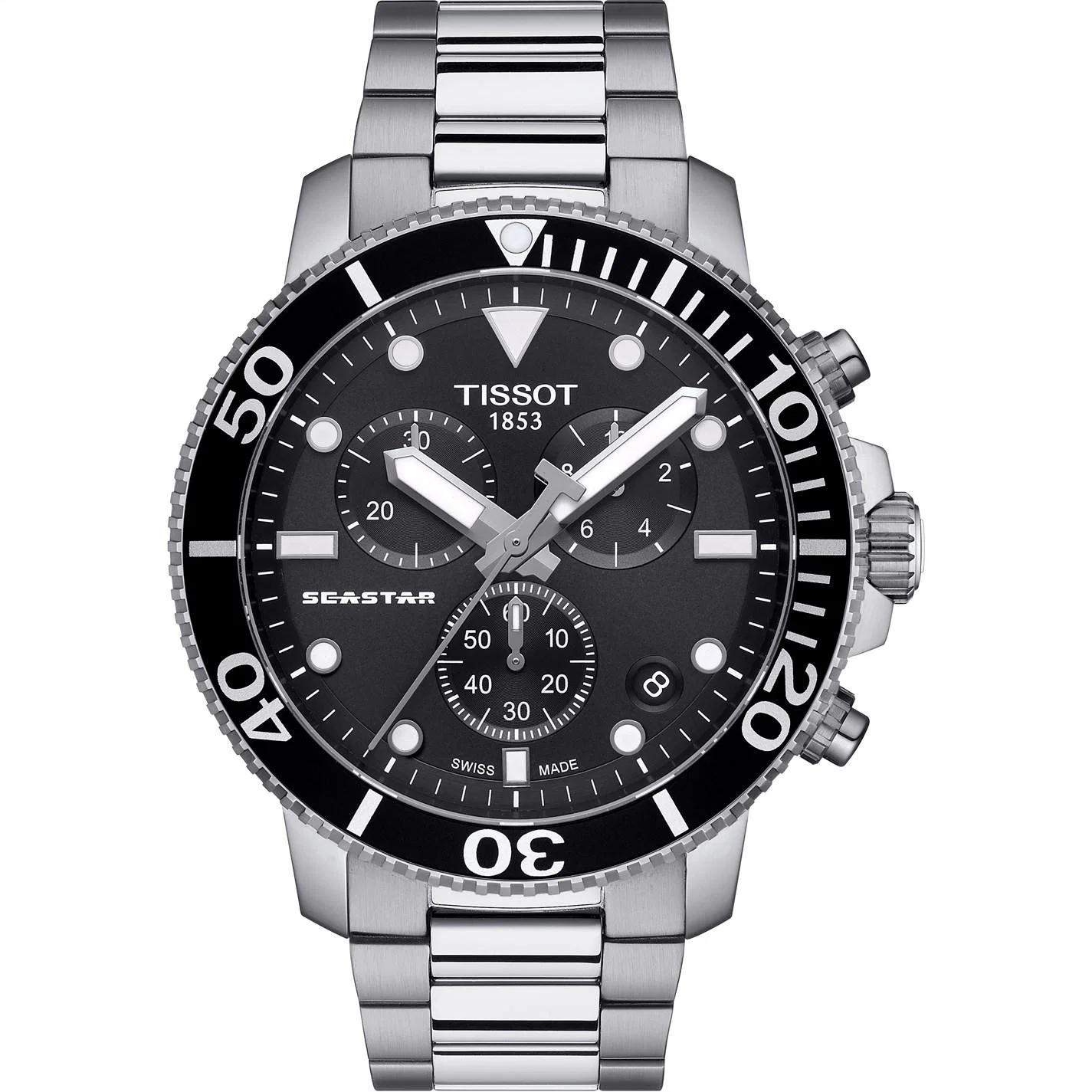 TISSOT Men's Seastar Chrono Analogue Quartz Watch by COGGLES