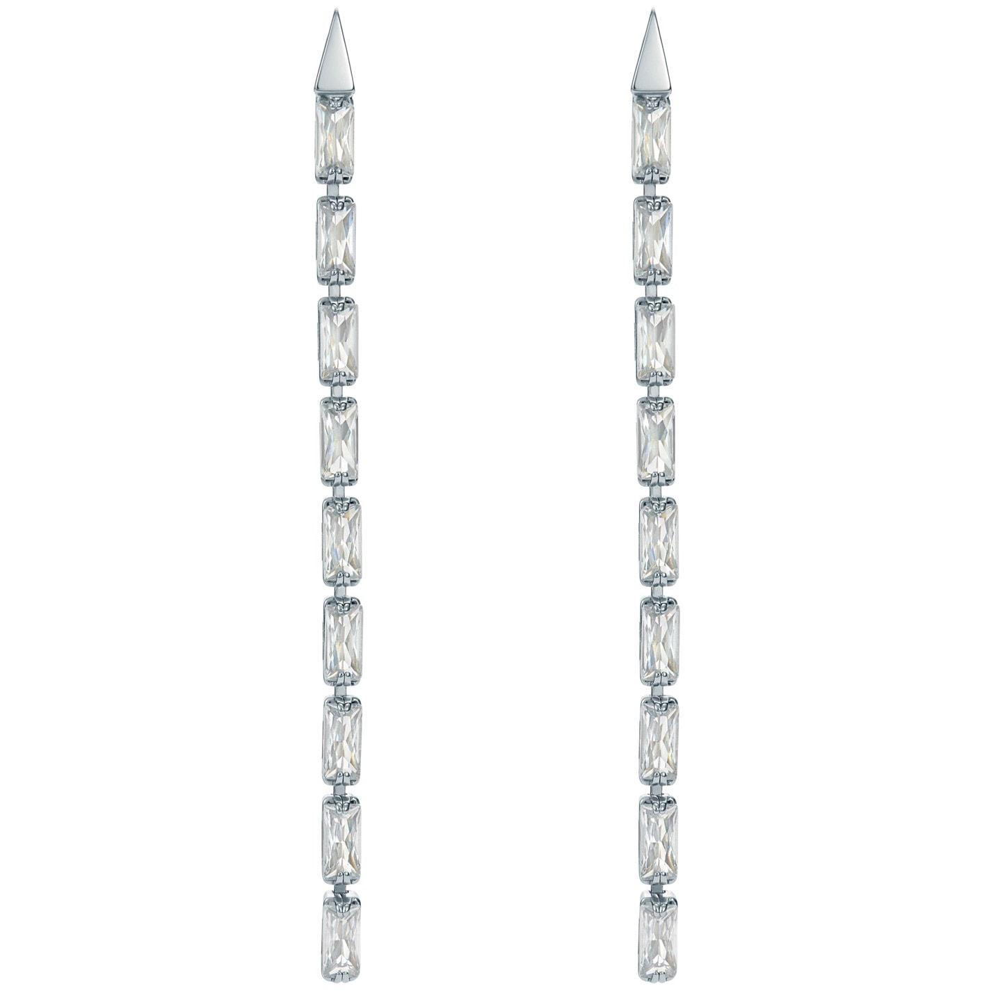 Ted Baker Isalie Crystal Baguette Drop Earrings by COGGLES