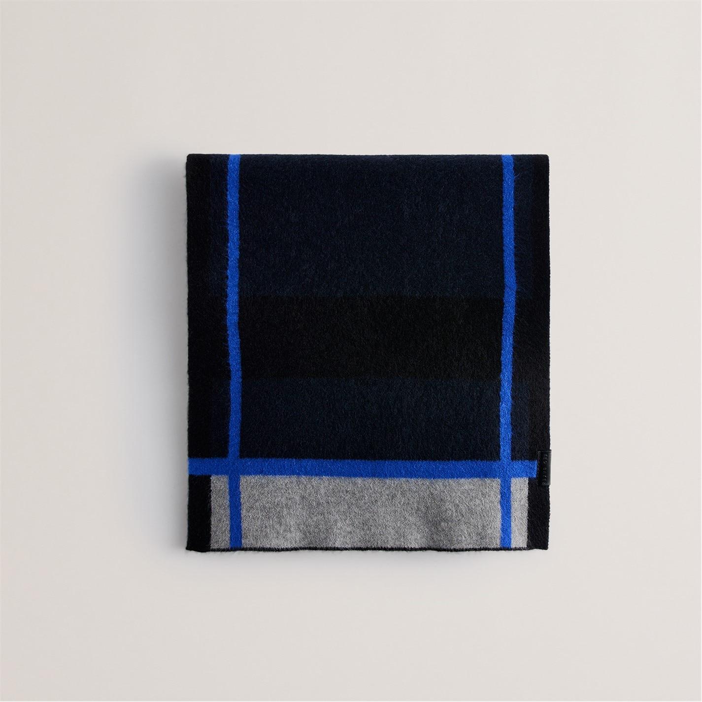 Ted Baker Ted Stripe Wvn Scarf Ld54 by COGGLES