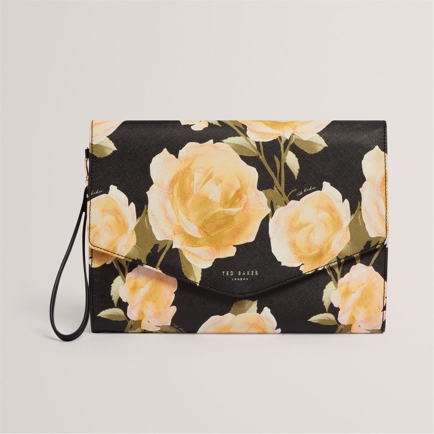 Ted Baker Women's Floral Pouch Clutch Bag by COGGLES