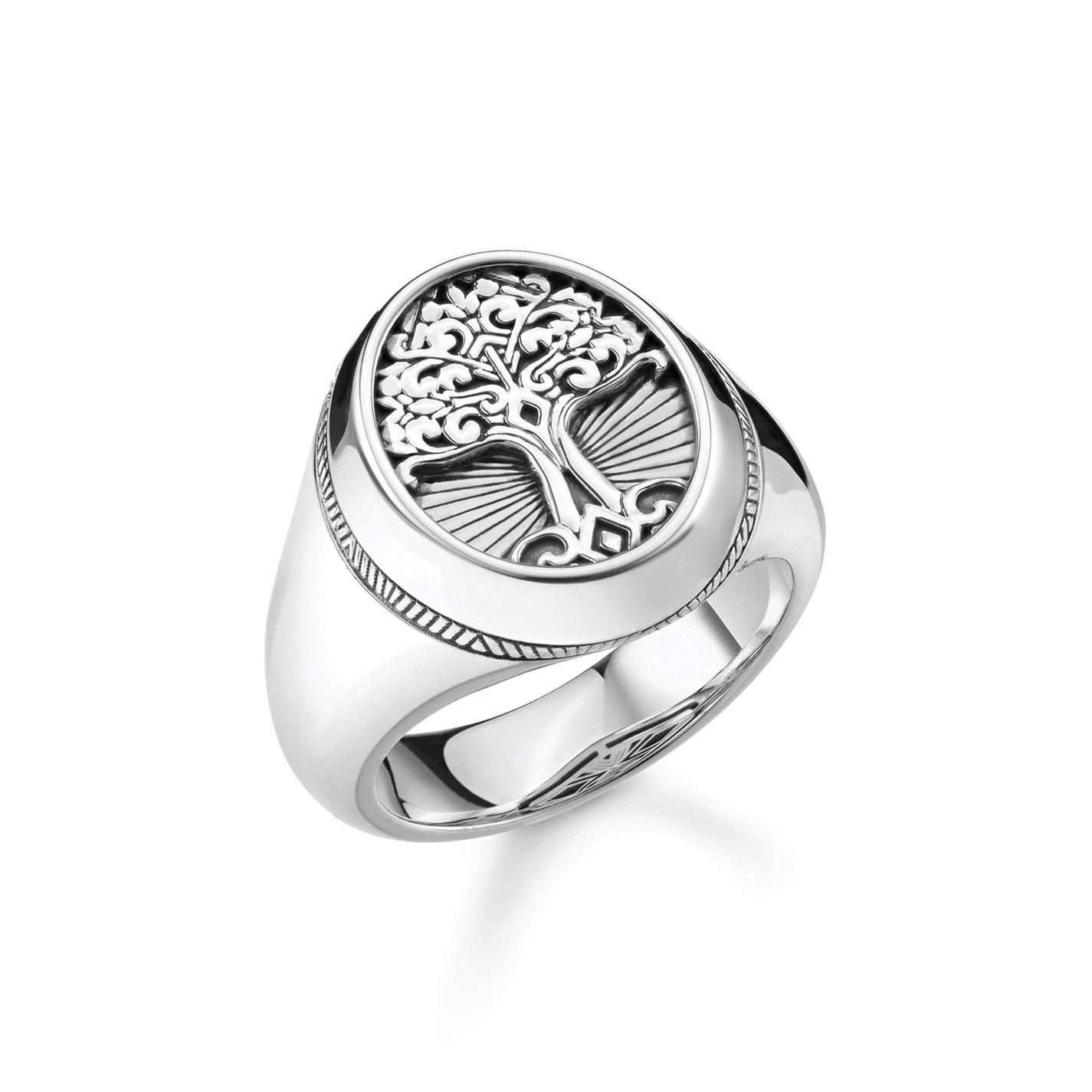 Thomas Sabo Nordic Tree of Life Stainless Steel Ring by COGGLES Thomas Sabo Nordic Tree of Life Stainless Steel Ring by COGGLES