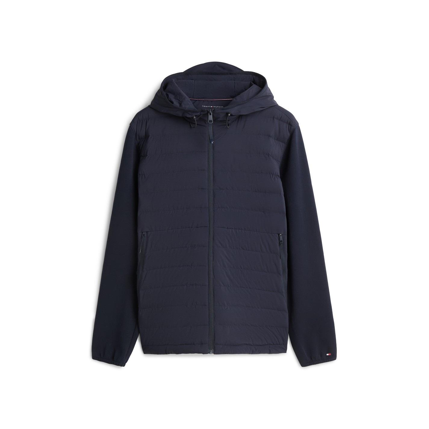 Tommy Hilfiger Men's MixMedia Hybrid Jacket by COGGLES
