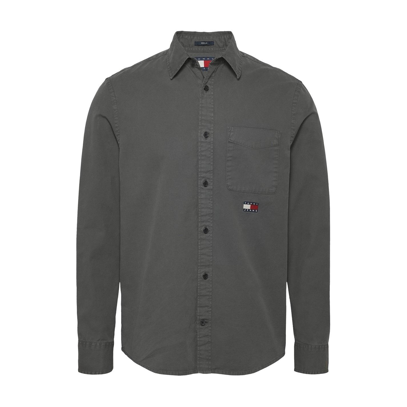 Tommy Jeans TJM REG WASHED TWILL SHIRT by COGGLES
