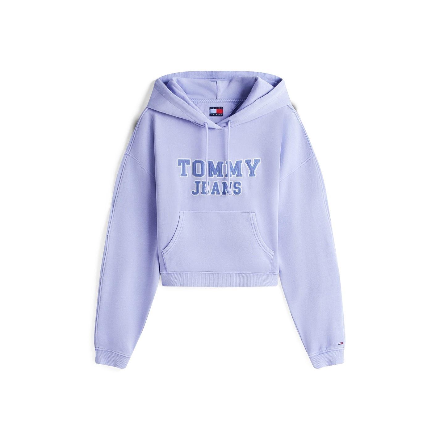 Tommy Jeans Women's TJ Varsity Over-the-Head Hoodie by COGGLES