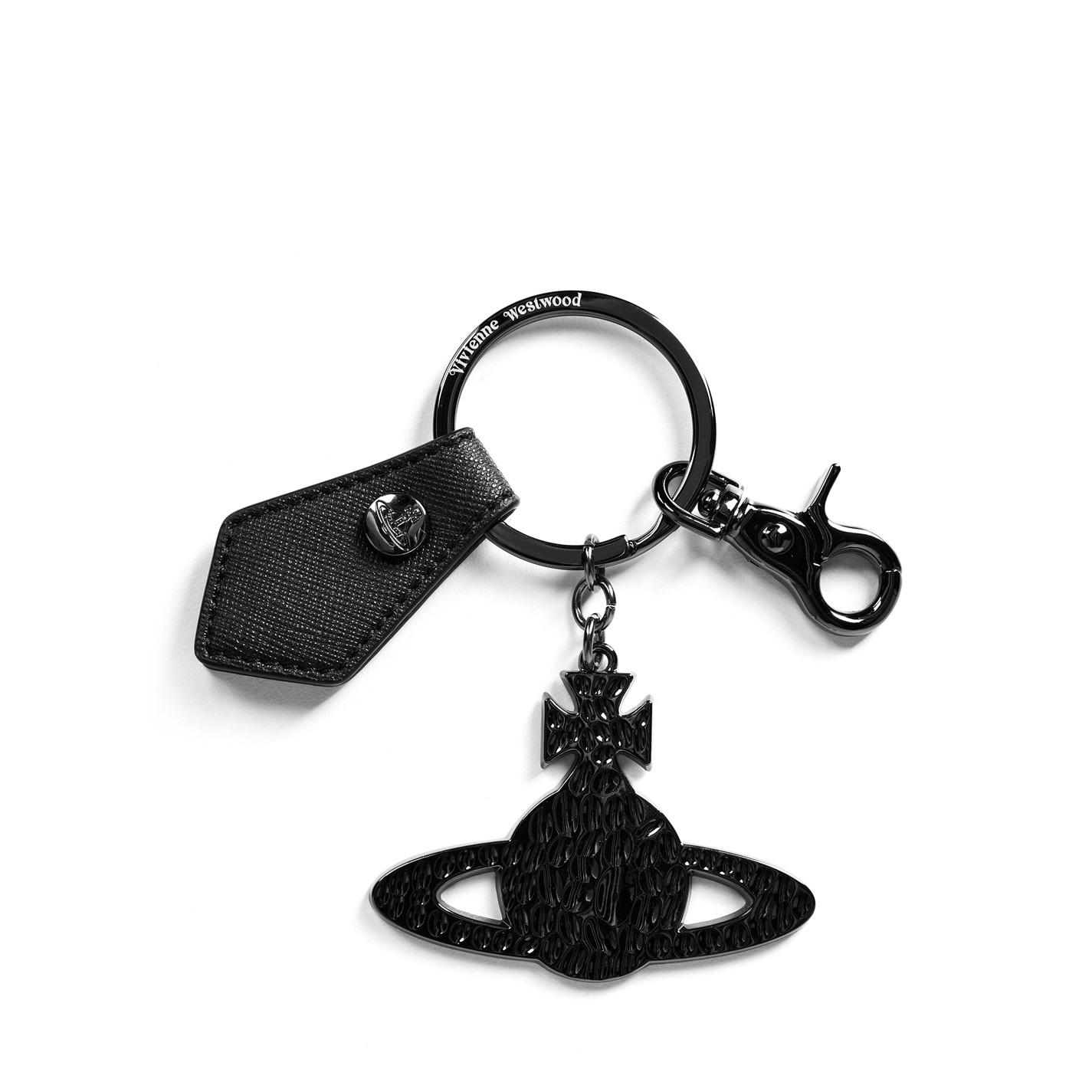 VIVIENNE WESTWOOD Men's Hammered Orb Key Ring by COGGLES