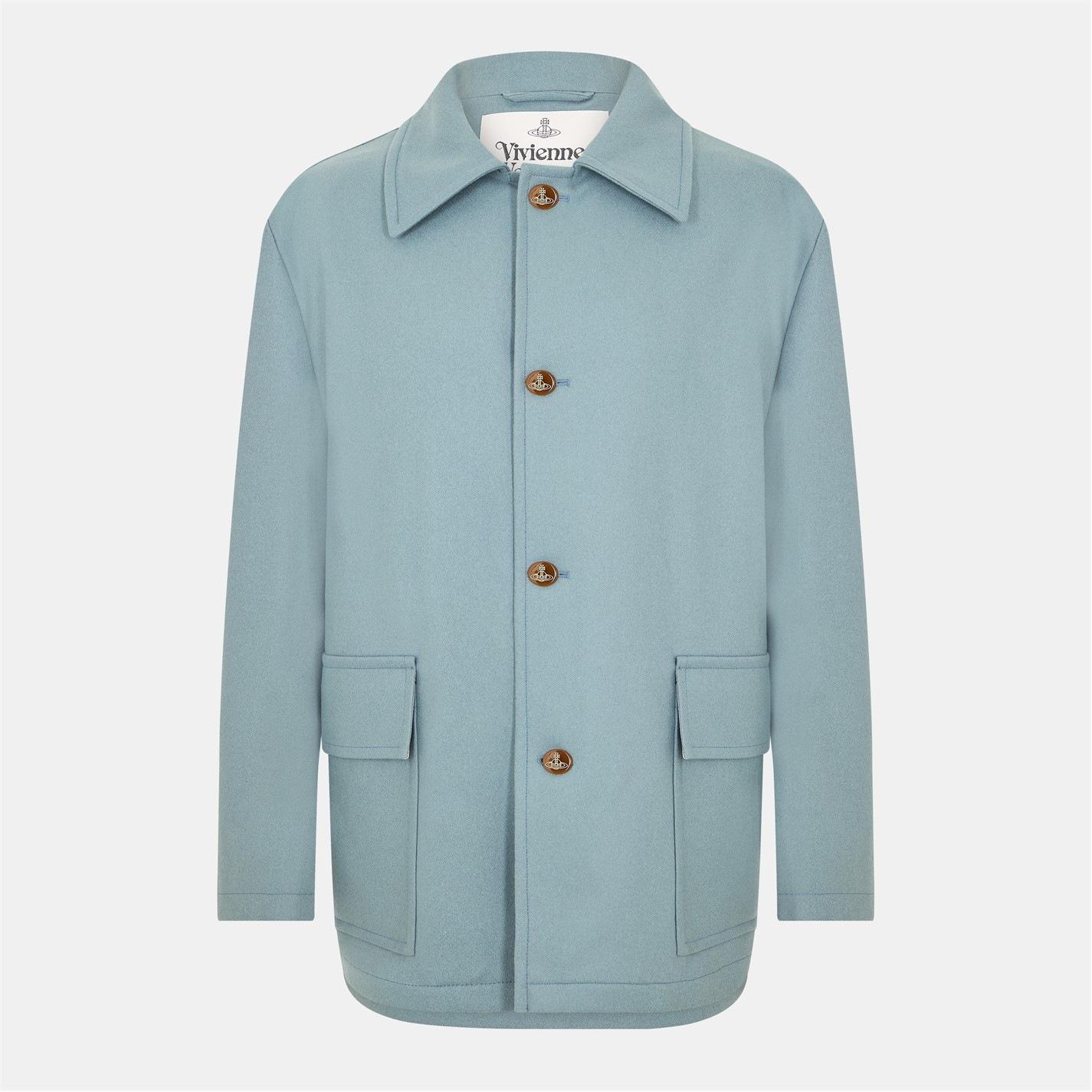 VIVIENNE WESTWOOD Men's Structured Overcoat by COGGLES