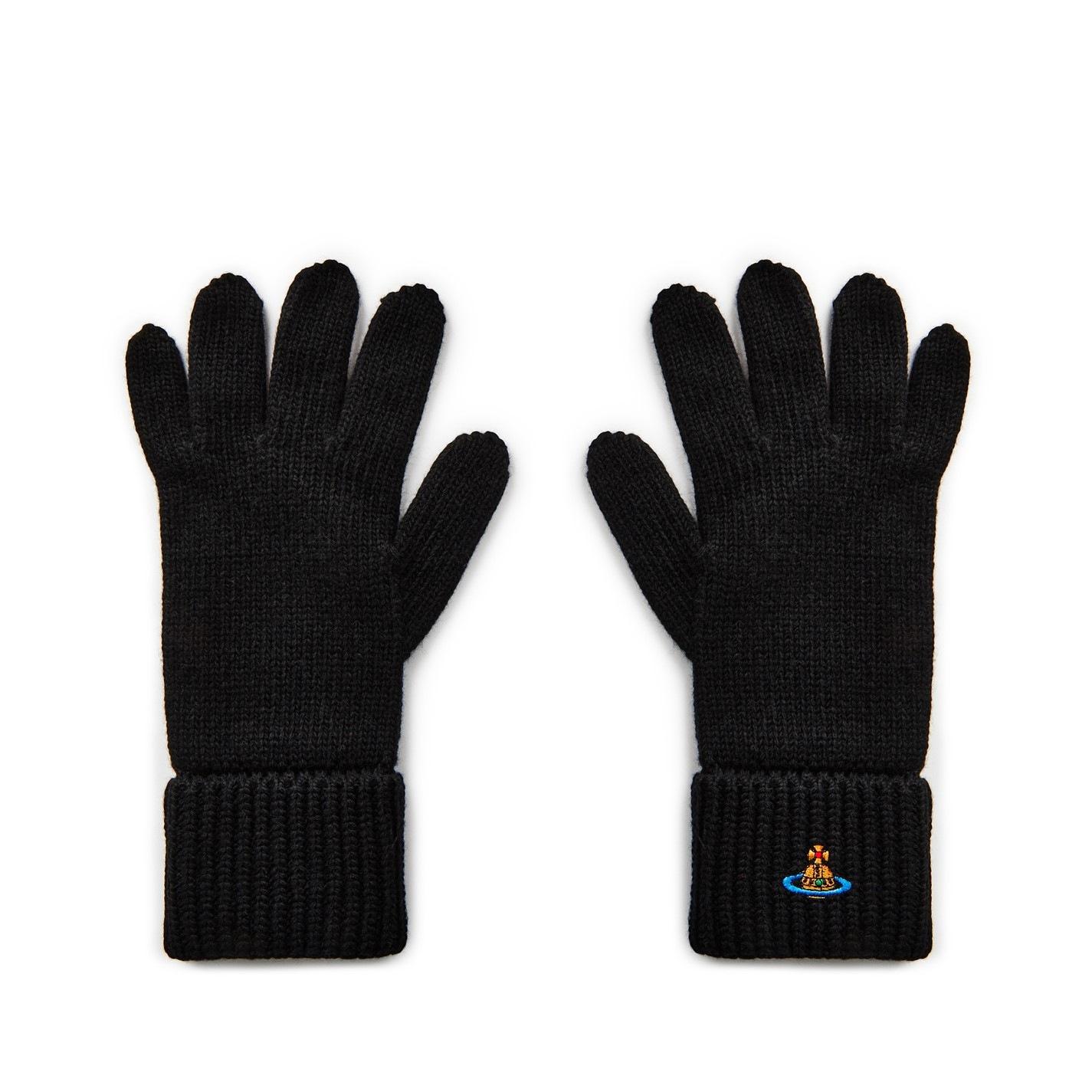 VIVIENNE WESTWOOD Orb Knitted Gloves by COGGLES