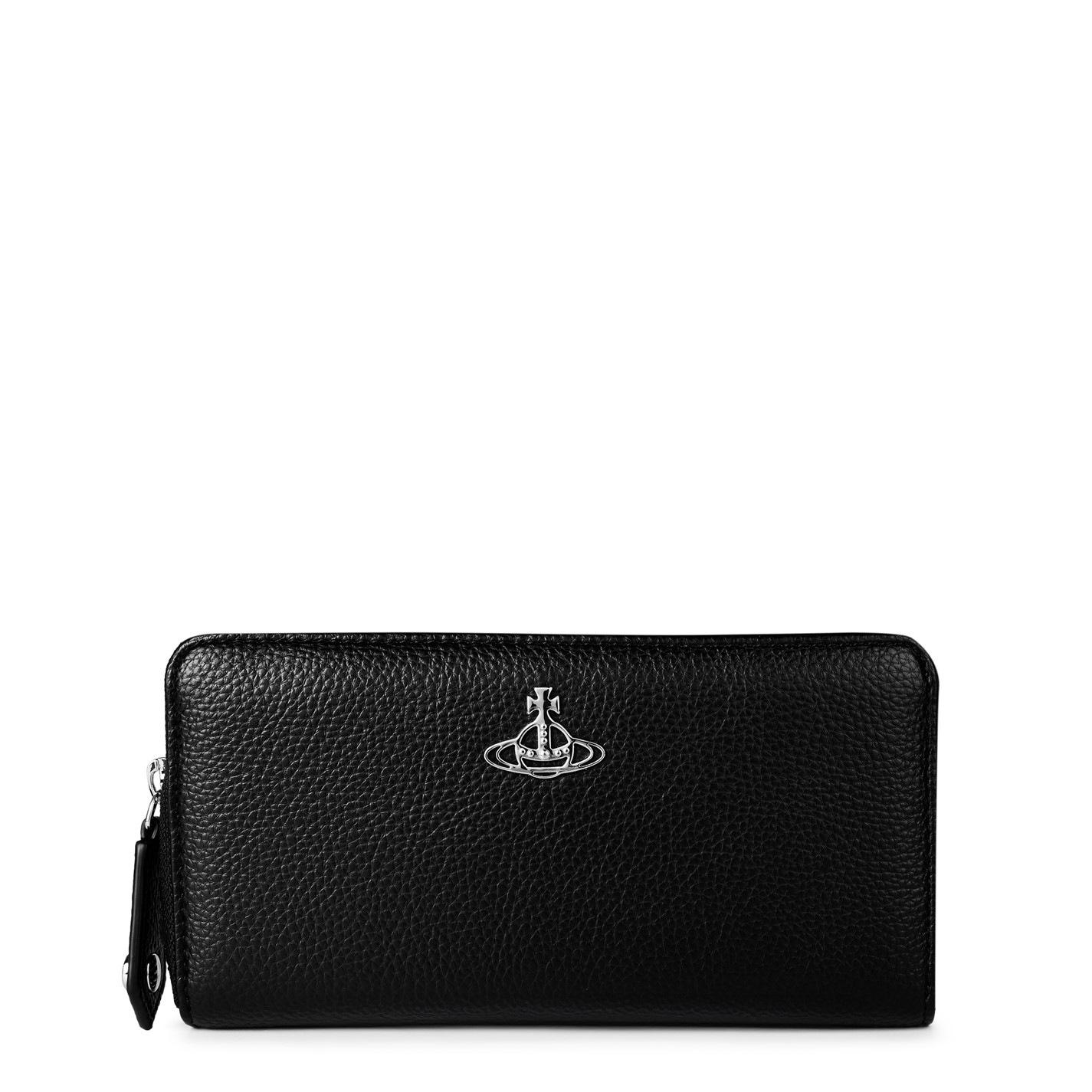 VIVIENNE WESTWOOD Women's Saffiano Zip Round Wallet by COGGLES