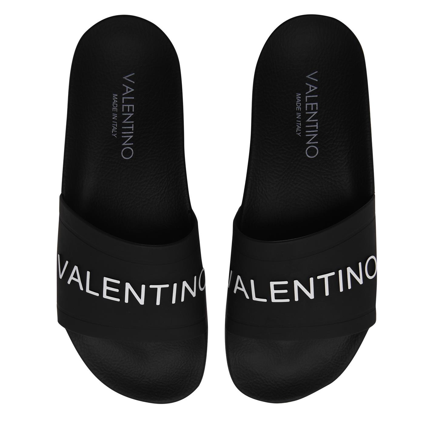 Valentino Logo Rubber Sliders by COGGLES