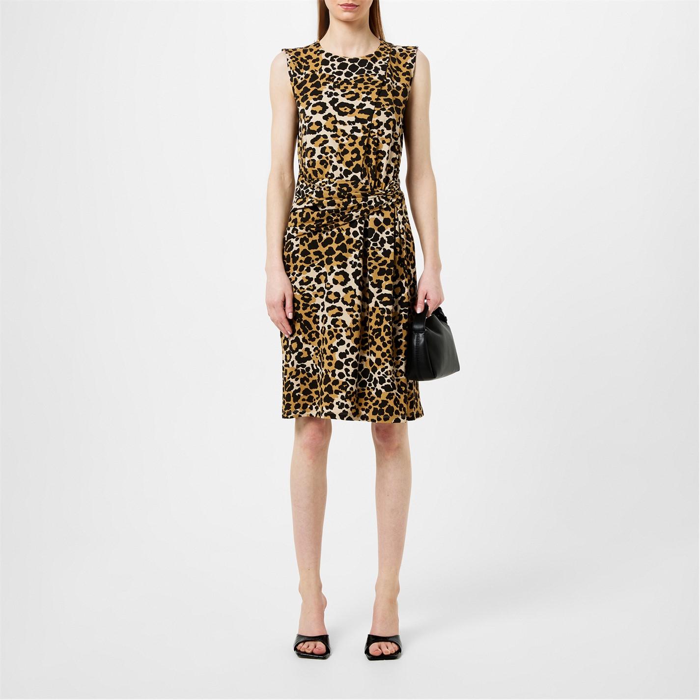 Weekend Max Mara Women's Emblema Leopard Print Shift Dress by COGGLES