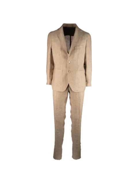 buttoned suit by COLAMARINO