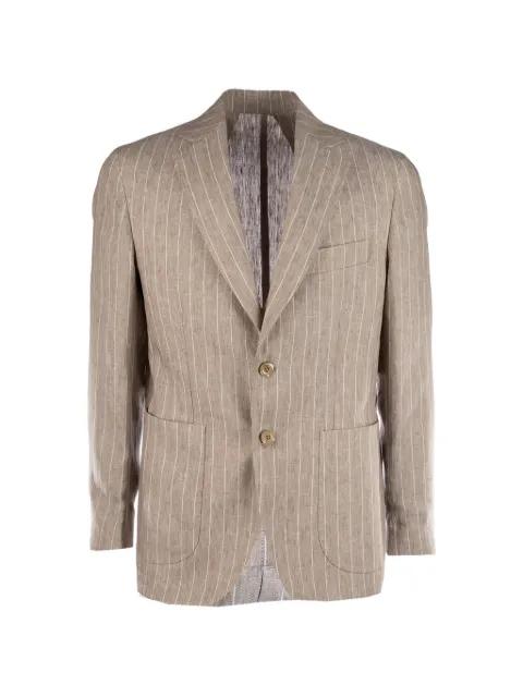pinstripe-pattern single-breasted suit by COLAMARINO