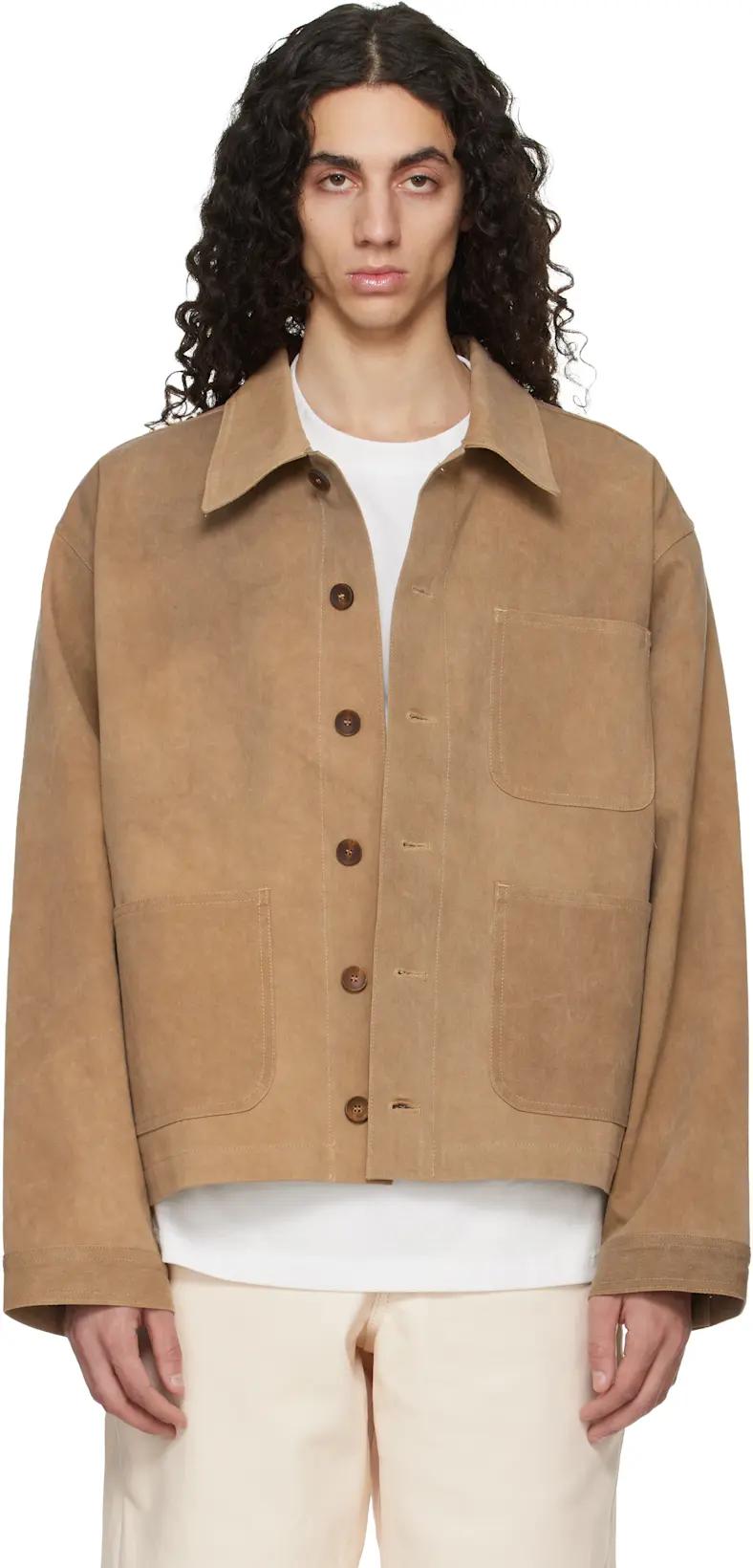 Brown Steam Jacket by COLBO