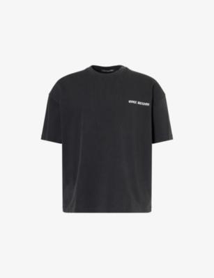 Art Department Text-Print Cotton T-Shirt by COLE BUXTON