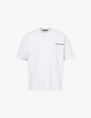 Art Department Text-Print Cotton T-Shirt by COLE BUXTON