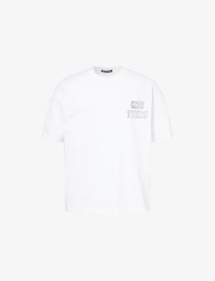 Black Letter Sportswear Cotton T-Shirt by COLE BUXTON