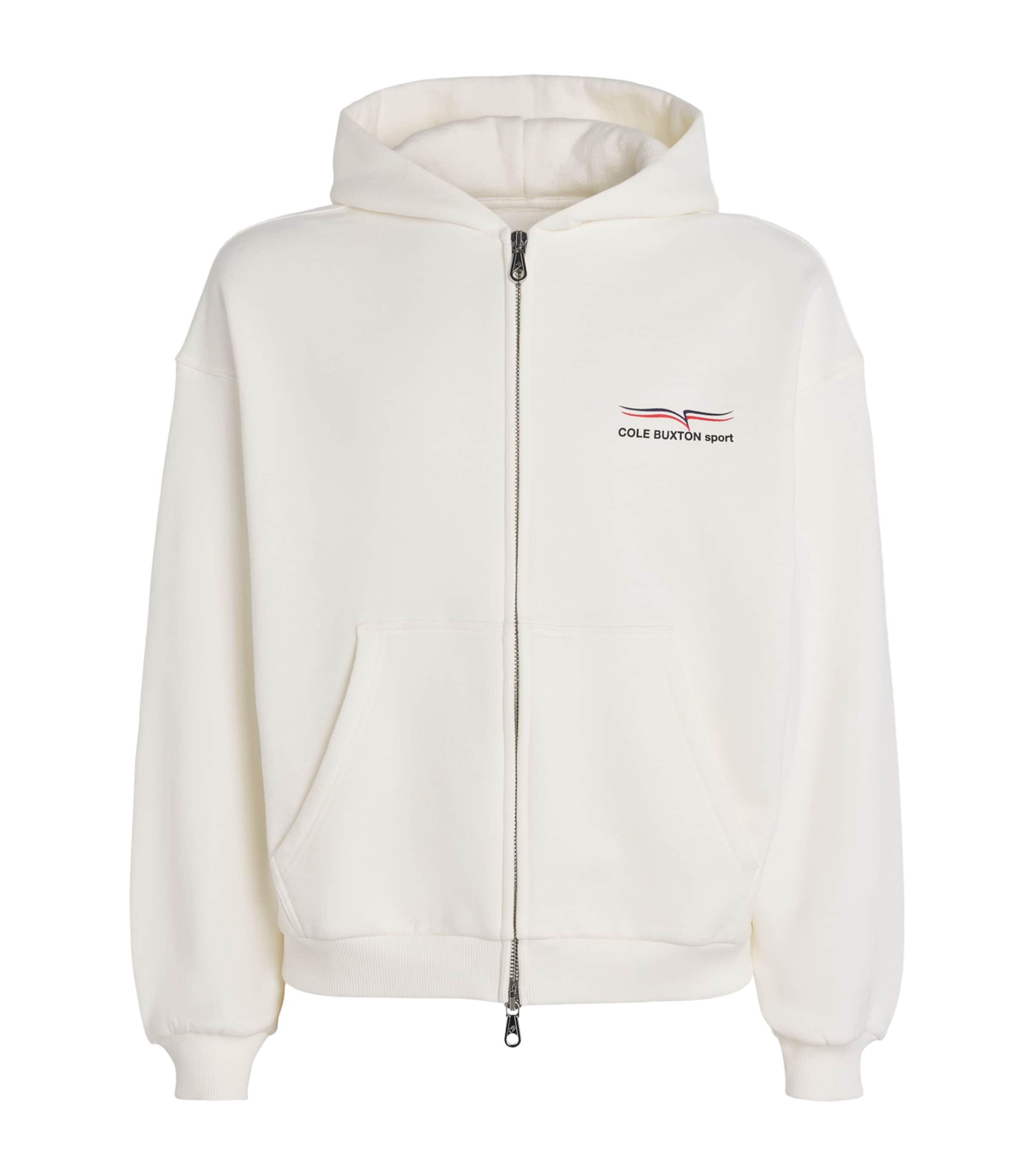 COLE BUXTON Cotton Sport Zip-Up Hoodie by COLE BUXTON