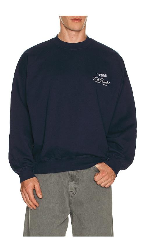 Cole Buxton International Sweatshirt in Blue by COLE BUXTON