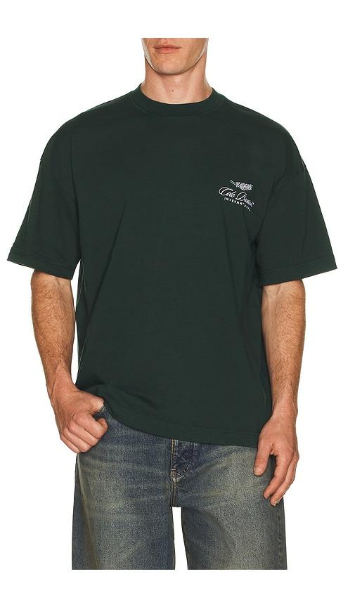 Cole Buxton International T-Shirt in Dark Green by COLE BUXTON