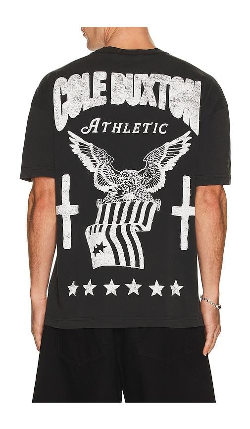 Cole Buxton Patriot T-shirt in Black by COLE BUXTON