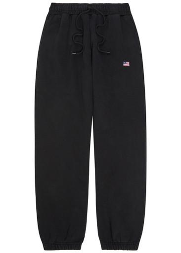 Embroidered cotton sweatpants by COLE BUXTON