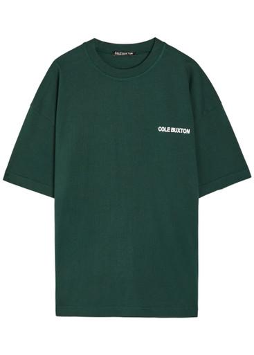 Logo-print cotton T-shirt by COLE BUXTON