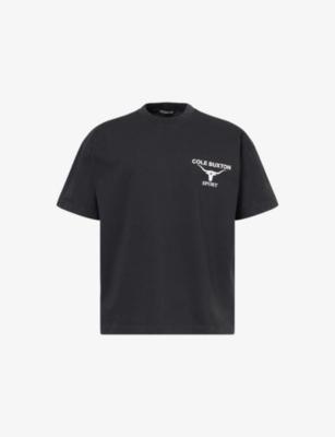 Longhorn Brand-Print Cotton T-Shirt by COLE BUXTON